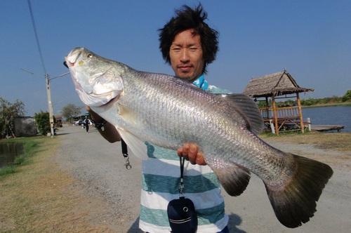 バラマンディ釣堀