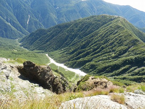 北岳と間ノ岳でひーひー。　その２