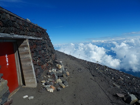 須走口からお鉢巡り　～富士登山