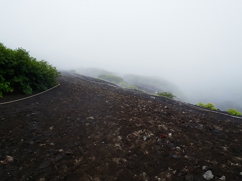 須走口からお鉢巡り　～富士登山