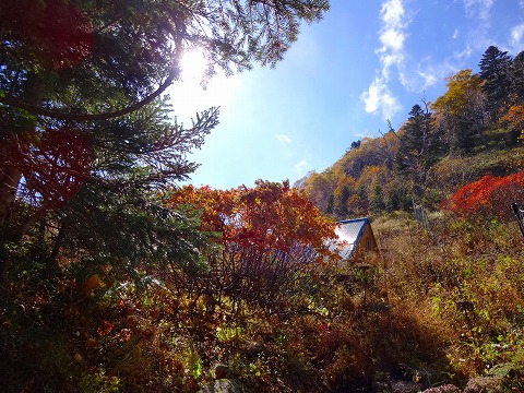 秋晴れの荒川三山～赤石岳　その１