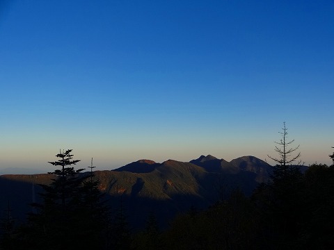 秋晴れの荒川三山～赤石岳　その１