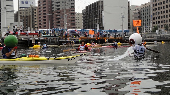 先週は横濱カヌーフェス