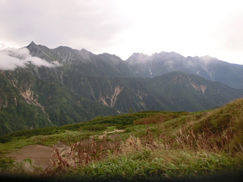2014/9/14～15　　歩き残した　双六岳へ