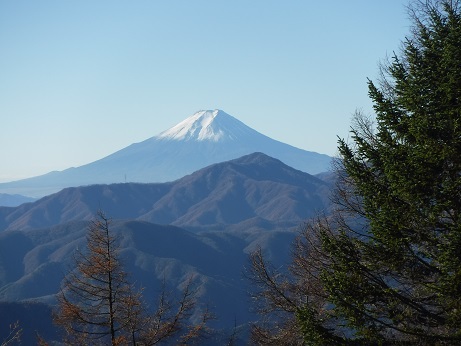 ２０１７／１１／１２　七ツ石山～雲取山
