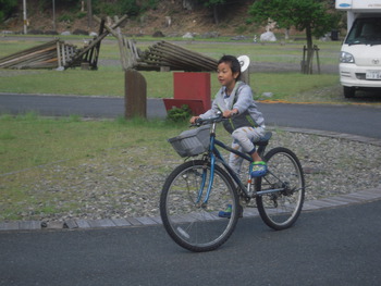 白川渡オートキャンプ場　2日目
