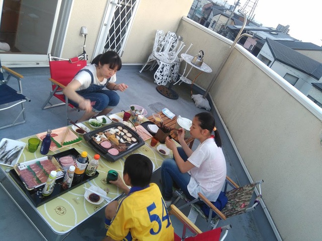 我が家で　ＢＢＱ！