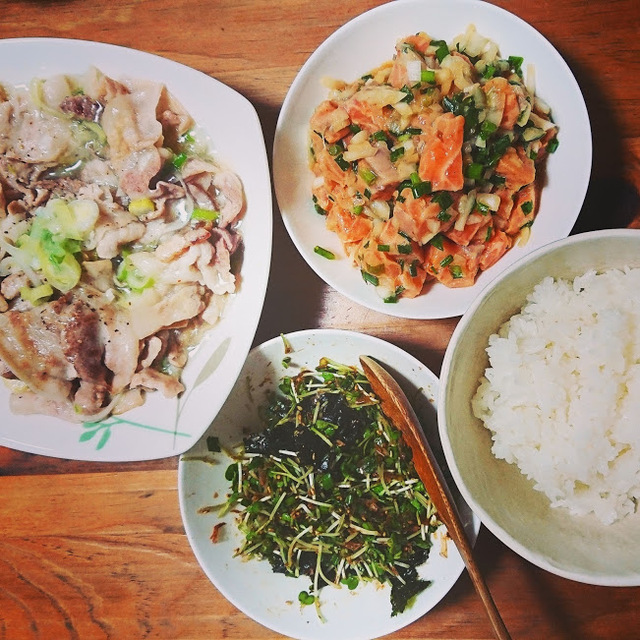 新春　男子ごはん。
