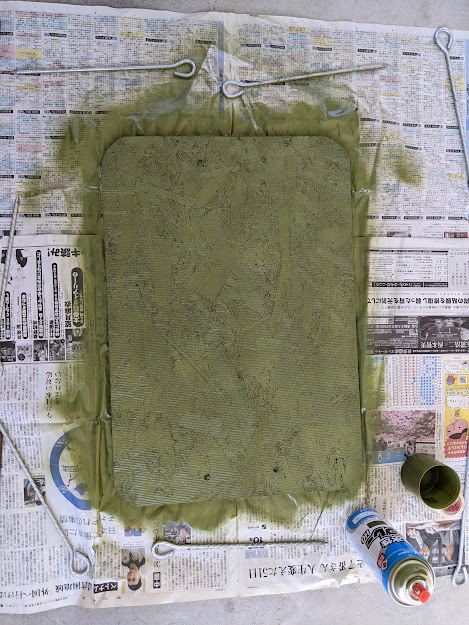 新アイテム　塗装。