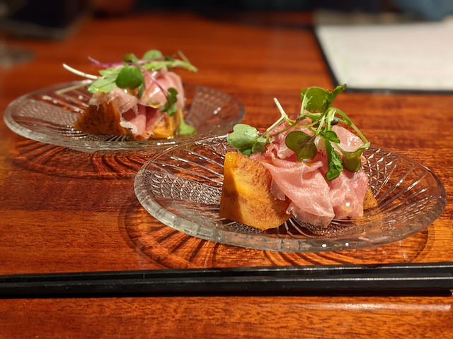 結婚２０周年記念　晩御飯。