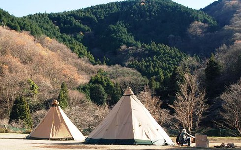テンティピ～まるで遊牧民のテント？