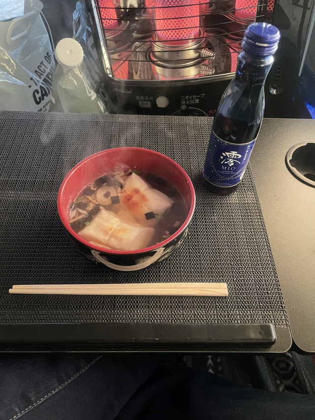 年越しキャンプ2日目