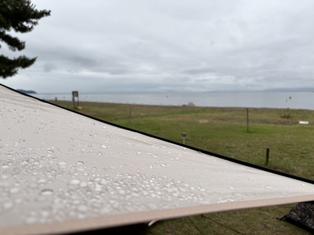 7月3連休は恒例の知内浜へ...3連続の雨キャンプwww