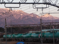 コラボで、甲府駅から歩いた30km、2015年2月21日 2015/02/25 11:38:14