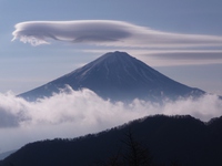 2016年、初登りは御坂黒岳、釈迦ケ岳を周回、1月8日 2016/01/09 19:22:27