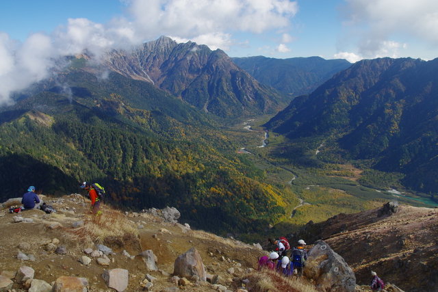 焼岳登山〜まだまだ北アルプス〜♪( ´θ｀)ノ