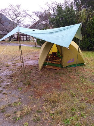 キャンプ回帰録　～　水も滴るいいテント　～
