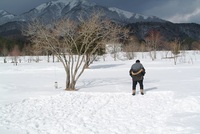 ついに、初雪中キャンプ！ 2015/01/25 20:48:18