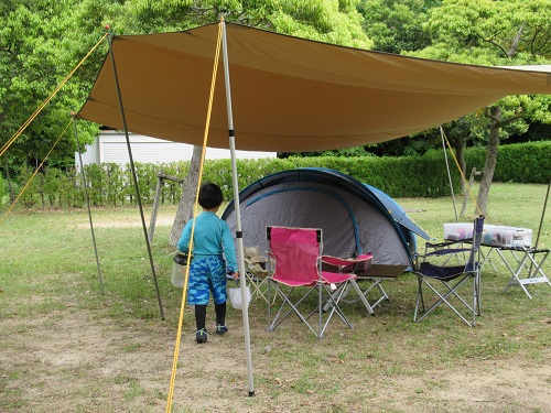 三田市野外活動センター☆タープを買ってキャンプに行こう☆