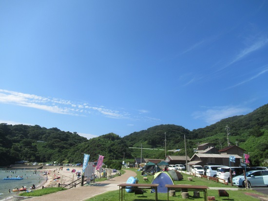 2泊3日夏休み海水浴キャンプ 島根県 マリンパーク多古鼻①