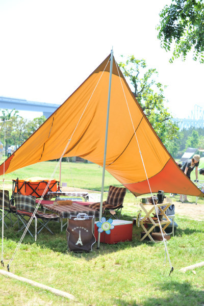 でいきゃんぷレポ＠若洲公園キャンプ場