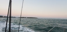 青島沖の黄金の瀬で初めての釣り