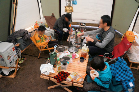 （84）野呂山キャンプ場 （2016.2.13～14）
