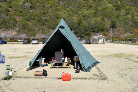 （192）梶ヶ浜キャンプ場 （2021.4.9～10）