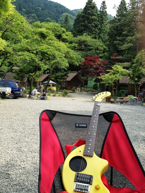 キャンプ場からこんにちは♪