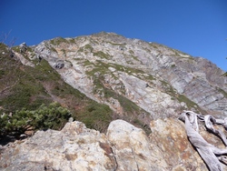 また登りました北岳、09年10月22日(2)