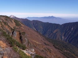 また登りました北岳、09年10月22日(2)