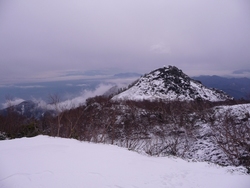 雪の鳳凰山、薬師岳に登ってきました(3)