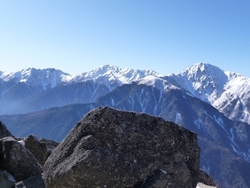 年末の鳳凰山、09年12月29、30日(2)