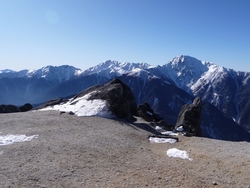 年末の鳳凰山、09年12月29、30日(2)