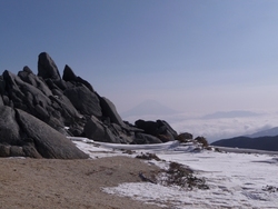 初登りも鳳凰山(薬師岳）、2010年1月4日、日帰り(3)