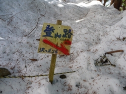 10日ぶりの山、蛾（ひる）ケ岳、2010年3月11日(1)