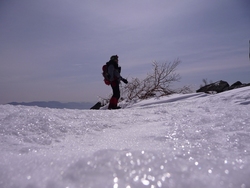 金峰山、山頂です、2010年3月1日(3)