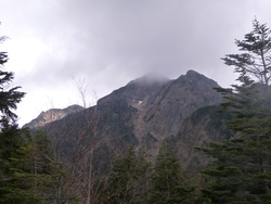 梅雨の晴れ間に編笠山、西岳周回、2012年6月11日(2)