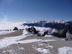 今冬、初の雪山、薬師岳、観音岳　2012年11月19日(2)