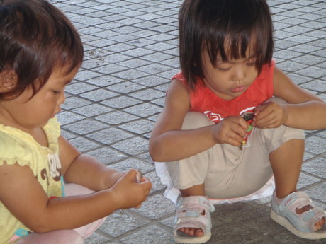 新左近川公園で、ピクニック＆ハゼ釣り