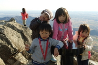 筑波山合同父子登山