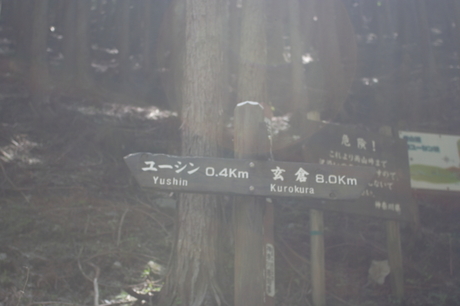 雨山峠～ユーシン～檜岳　その２