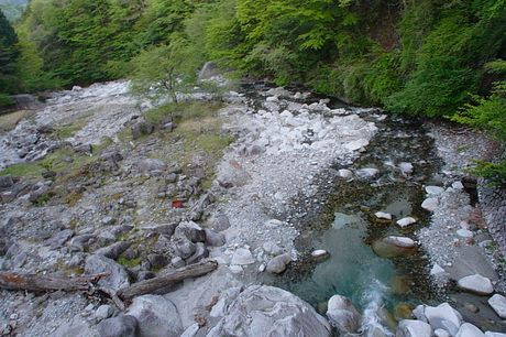 雨山峠～ユーシン～檜岳　その２