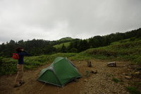 四国の山にテントを持って、、、 2012/07/18 21:52:08
