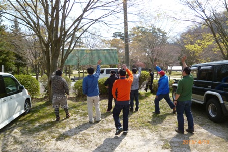 （12）岩倉ファームパークキャンプ場②（2013.4.12～13）