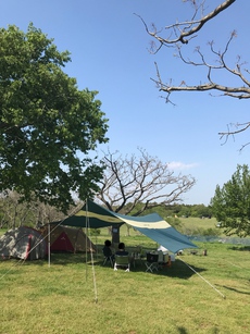 今年の初キャンプは森のまきばで。 2018/05/05 11:34:03