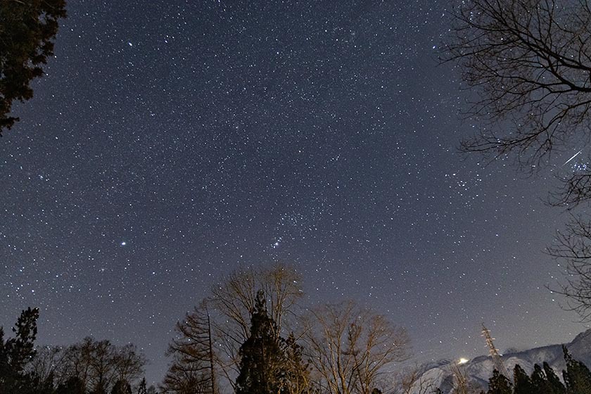 星降る夜とポカポカ陽気の雪だるま。 白馬森のわさび農園オートキャンプ場 ② 〜融雪編〜