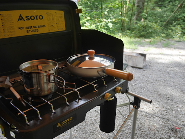 未使用♡SOTO ハイパワーツーバーナー ST-525 BBQグリル コンロ