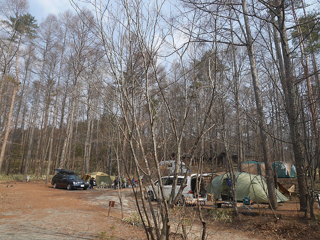 キャンプ場紹介 山梨県北杜市 清里丘の公園オートキャンプ場 プジョーでキャンプ