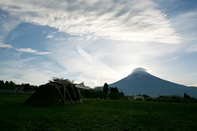 絶景キャンプで「ダイヤモンド富士」にチャレンジ！　富士山ＹＭＣＡ ②　〜キャンプ編〜